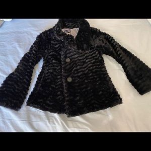 Patagonia girls pelage black coat 12